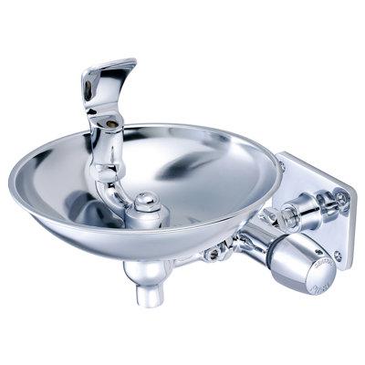 Central Brass Wall Mount Drinking Fountain, Size 6.6 H x 9.5 W x 10.5 D in | Wayfair 0366-N2HX8WB