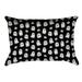 Latitude Run® Avicia Lumbar Pillow Polyester/Polyfill blend in White/Black | 14 H x 20 W x 3 D in | Wayfair D5070093FA9C4E448E64B274742A8510