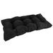 Winston Porter Indoor Bench Cushion Polyester in Black | 5 H x 42 W in | Outdoor Furniture | Wayfair 5F21288B9DC241E5BF387EB0ACBDCE81