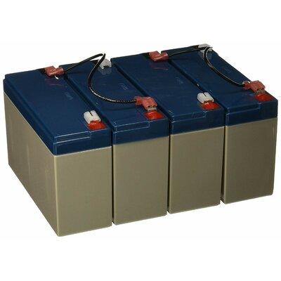 Lithonia Lighting LED Emergency Battery Thermoplastic in Gray | 8 H x 6 W x 3.7 D in | Wayfair ELB 1224B