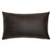 Eastern Accents Theo Faux Leather Lumbar Pillow Cover & Insert Faux Leather in Brown | 22 H x 13 W in | Wayfair EC-DPG-361O