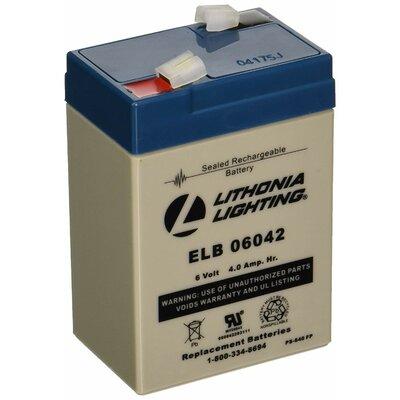 Lithonia Lighting LED Emergency Battery in White | 2.8 H x 1.9 W x 3.9 D in | Wayfair ELB 06042