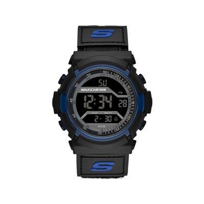 Skechers Men's Flournoy Watch | Black/Blue | Nylon