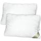 Luxury Pillows 2 Pack - Soft Mulberry Silk Pillow Set for Head & Neck Support - Comfortable & Breathable Hotel Pillows for Better Sleep - Luxury Silk Beddings for Beauty Rest - LuxBedCo 1000g Pillows