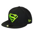 New Era Dc Comics Superman 59fifty Basecap Main Black/Neongreen - 7 1/4-58cm
