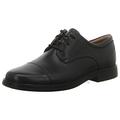 Clarks Un Aldric Cap Mens Traditonal Wide Fit Brogues 8.5 Black