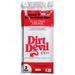 Dirt Devil CV950/LE and VacuFlo Maxum RV2000 Genuine Filter Bags #7767-W 3 pack