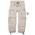 Brandit Pure Vintage Pantaloni, bianco, dimensione S