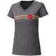 Held Be Heroic Maglietta Ladies, grigio-rosso, dimensione 2XL per donne