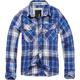 Brandit Check Shirt, blue, Size L