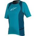 Alpinestars Stella Drop 2 SS Ladies Bicycle Jersey, white-blue, Size S for Women