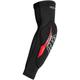 Troy Lee Designs Raid Elbow Guards, black-red, Size XL 2XL