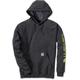 Carhartt Midweight Sleeve Logo Hoodie, grau, Größe S