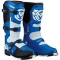 Moose Racing M1-3 MX Sole Motocross Stiefel, weiss-blau, Größe 43