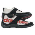 Daytona Moto Fun Chaussures de moto, noir-rouge-argent, taille 39