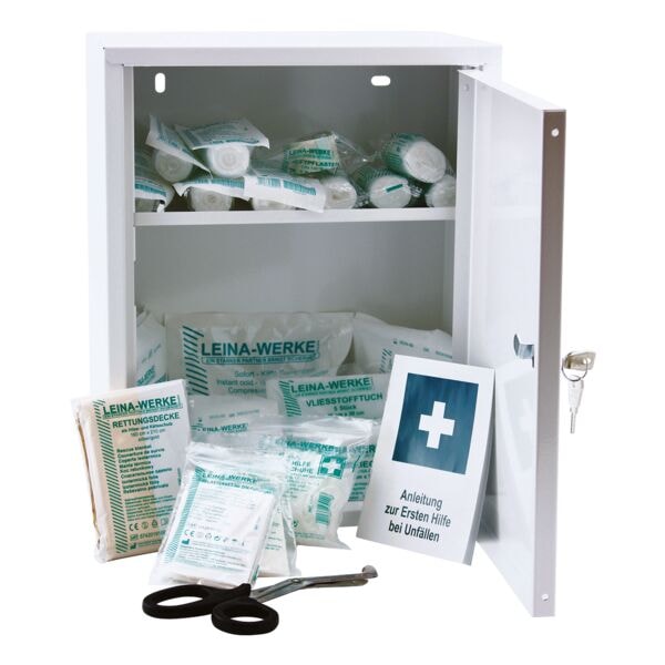 LEINA-WERKE Verbandschrank »Medisan A« mit Füllung weiß, 30x37x14 cm Image