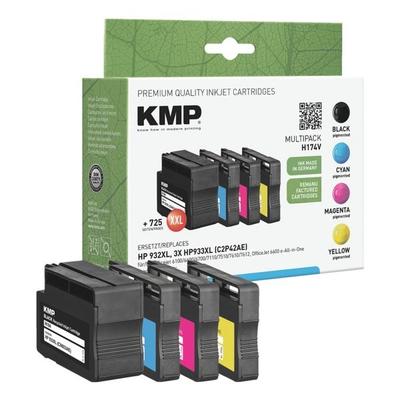 KMP Tintenpatronen-Set ersetzt Hewlett Packard »932 XL/3x 933 XL (C2P42AE)« schwarz