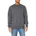 Carhartt Men's Midweight Crewneck Sweatshirt, Carbon Heather, S