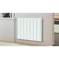 Carrera radiateur a inertie Ceramique 1500W - Pierre naturelle - Horizontal et plat - Blanc