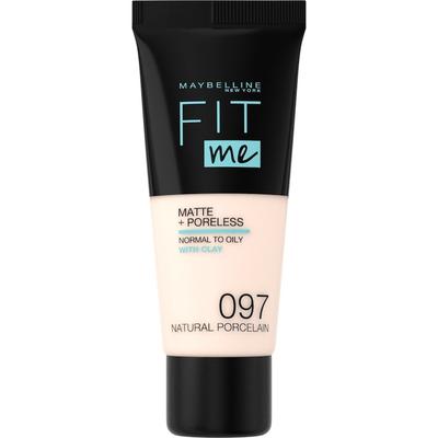 Maybelline Fit Me Matte & Poreless Foundation 97 Natural Porcelain 30 ml Nude Image