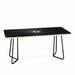 East Urban Home Florent Bodart Big Brother Coffee Table Wood/Metal in Black | 19 H x 38 W x 19 D in | Wayfair D53AE44F43E747CFBDB1E74D39891265