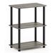 WFX Utility™ 25.04" H x 18.5" W x 10.63" D Shelving Unit Wood/Plastic in Gray | 25.04 H x 18.5 W x 10.63 D in | Wayfair