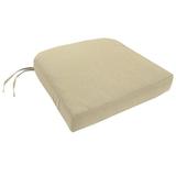 Darby Home Co Encinitas Knife Edge Indoor/Outdoor Sunbrella Dining Chair Cushion in Brown | 3.5 H x 23 W in | Wayfair