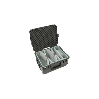 SKB Cases iSeries Case with Think Tank Designed Video Dividers 4 Nylex-wrapped Cell Foam Pads Black 21in x 16in x 9.5in 3i-2217-10DT