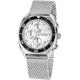 Jacques Lemans Men's Silver-Tone Case Quartz Analog Watch 1-2041F
