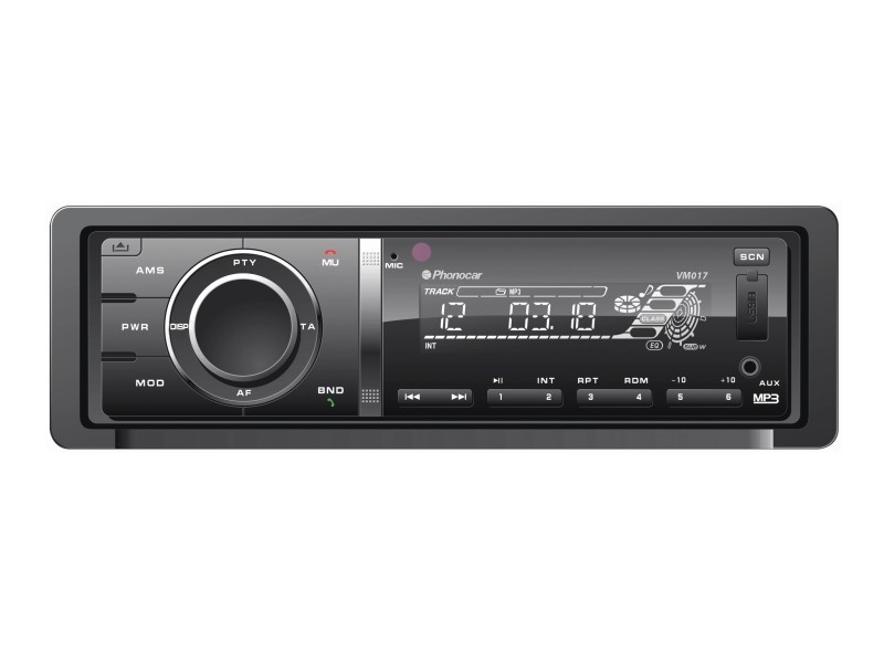 PHONOCAR CD-Radio MP3 mit USB + SD-Slot - Bluetooth (12V) VM017 Radio/Navigationssystem-Kombination Image