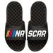 Men's ISlide Black NASCAR Split Logo Slide Sandals