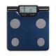 TANITA BC-602 Segmental Body Composition Scale Body Fat Muscle Mass Per Body Part Daily Calorie Intake 8 readings Blue