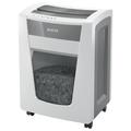 Leitz IQ Office Pro P4 Cross Cut Paper Shredder, Shreds 22-20 Sheets (70-80 gsm), 30L Bin, White, 80061000