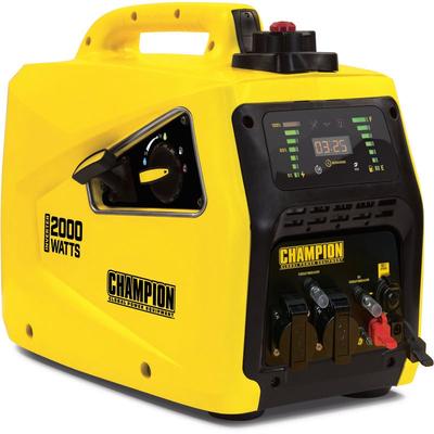 Power Equipment Strominverter Benzin 2000 Watt, tragbar mit LED-Anzeige - Champion Image