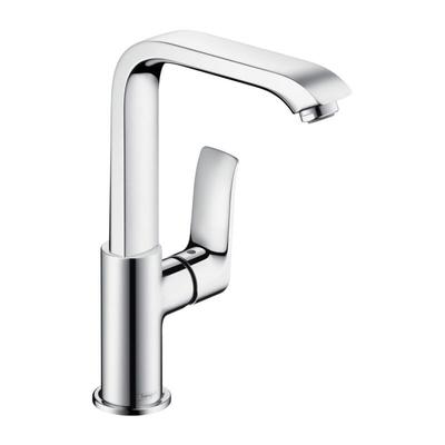 hansgrohe Metris 230 Waschtischarmatur 31087000 chrom, mit Ablaufgarnitur, Schwenkauslauf