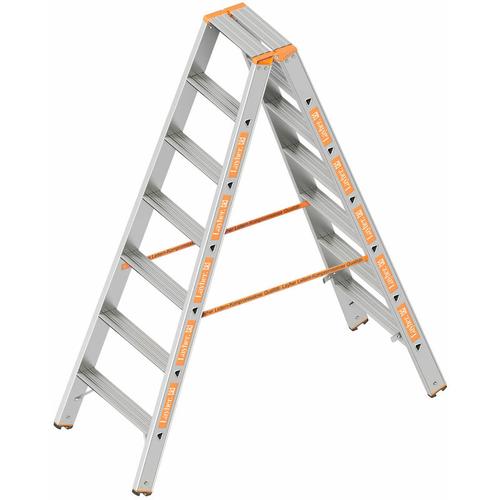 Layher – Topic 1043 Stufenstehleiter 2×7 Stufen
