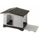 Ferplast - dogvilla Niche pour chiens en résine thermoplastique avec paroi qui s'ouvre - 3 tailles.