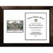 NCAA Sam Houston State Bearkats Gold Embossed Diploma w/ Campus Images Lithograph Frame Wood in Brown/Red | 29.5 H x 22 W x 1.5 D in | Wayfair