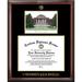 NCAA Louisville Cardinals Gold Embossed Diploma w/ Campus Images Lithograph Frame Wood in Brown/Red | 34 H x 25 W x 1.5 D in | Wayfair