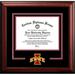 Campus Images NCAA Iowa State Cyclones Spirit Diploma Frame Wood in Brown/Red | 18.75 H x 16.25 W x 1.5 D in | Wayfair IA998SD-1185