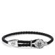 Thomas Sabo Men Bracelet Compass Leather 925 Sterling Silver A1860-682-11-L25v