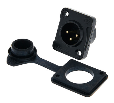 Seetronic J3F2C-W-B 3pin XLR IP65