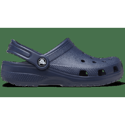Crocs Navy Kids' Classic Clog Shoes