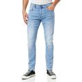G-STAR RAW Herren 3301 Slim Jeans, Blau (lt indigo aged 51001-8968-8436), 29W / 32L