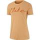 Nike Damen Dry DFC XDYE T-Shirt, Fuel Orange/Campfire Orange, XS