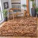 Brown/White 72 x 1.5 in Area Rug - Bungalow Rose Godsey Handmade Brown Area Rug Polyester | 72 W x 1.5 D in | Wayfair