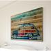 Highland Dunes Surf Day by Parvez Taj - Print on Wood in White | 24 H x 36 W x 1.5 D in | Wayfair A84FB1F5816C48C19F94ED549BDBC5E8