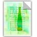 Winston Porter Alsace Wine Riesling Removable Wall Decal Vinyl in White | 48 H x 36 W in | Wayfair D661451C8BA44519A34134271965CAB7