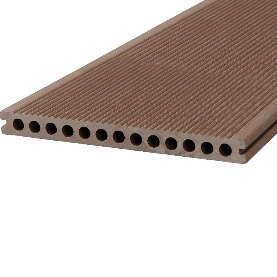 TraumGarten Terrassendiele 23x240mm DreamDeck WPC Plus XL braun, 4000 mm Image