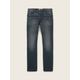 TOM TAILOR Herren Marvin Straight Jeans, blau, Uni, Gr. 33/36